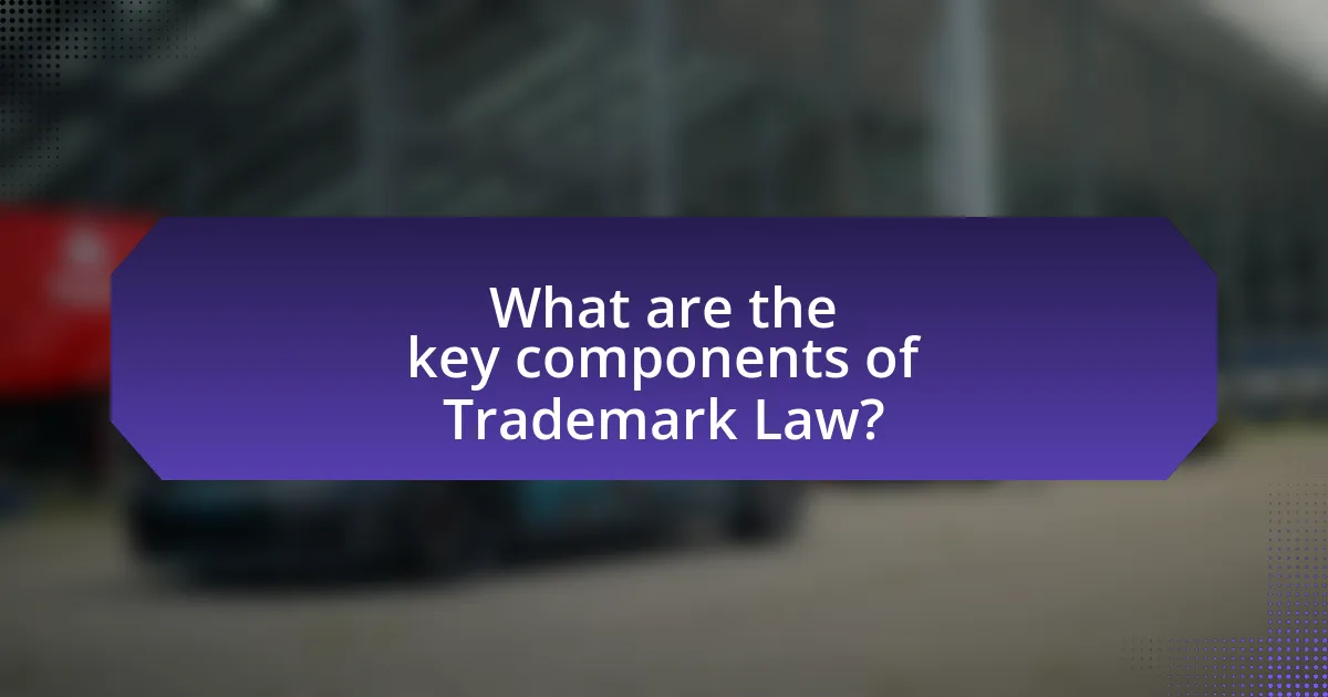 What are the key components of Trademark Law?