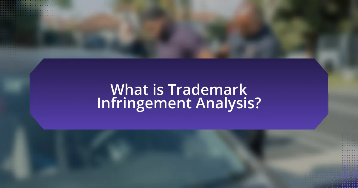 What is Trademark Infringement Analysis?