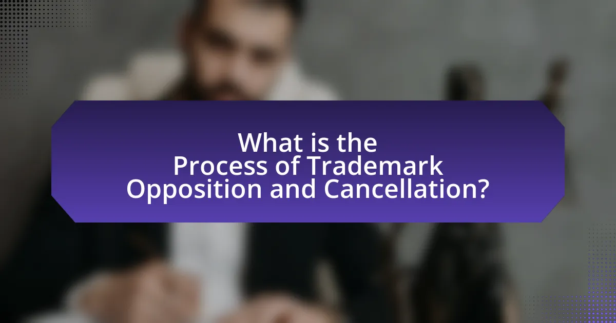 What is the Process of Trademark Opposition and Cancellation?